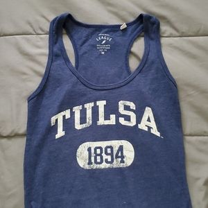 Original League University of Tulsa racerback tank